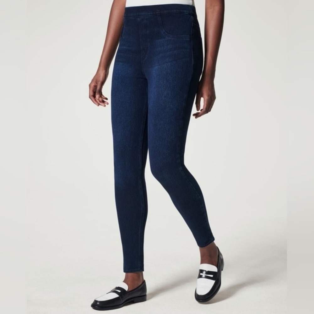 Spanx Twilight Rinse Jean-ish® Ankle Leggings Size Small NWT - Picture 5 of 6